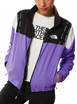 Chaqueta The North Face Wind Mountain Morado Mujer