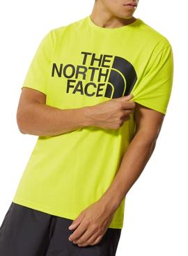 Camiseta The North Face Standard Amarillo Hombre 