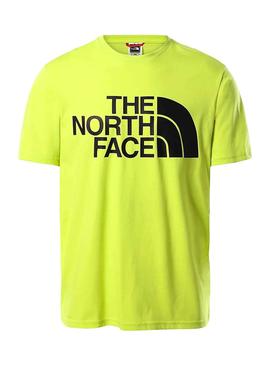 Camiseta The North Face Standard Amarillo Hombre 