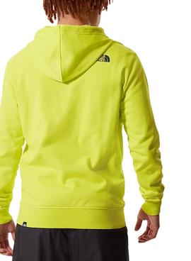 Sudadera The North Face Standard Amarillo Hombre