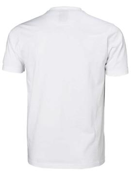 Camiseta Helly Hansen Tokyo Blanco Para Hombre