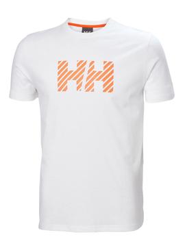 Camiseta Helly Hansen Active Blanco Para Hombre