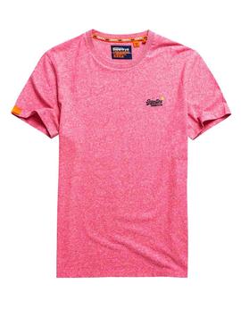 Camiseta Superdry Ol Vintage Rosa Para Hombre