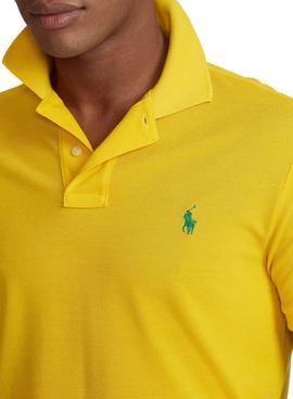 Polo Polo Ralph Lauren The Earth Amarillo Hombre