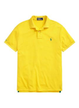 Polo Polo Ralph Lauren The Earth Amarillo Hombre