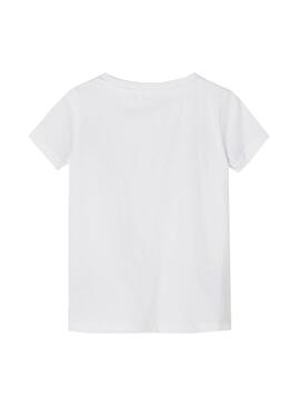 Camiseta Name It Hafun Blanco Para Niña