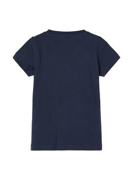 Camiseta Name It Hafun Azul Marino Para Niña