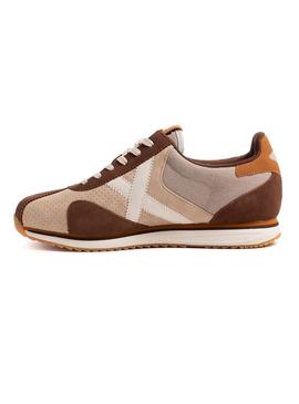 Zapatillas Munich Sapporo 105 Marrón Para Hombre