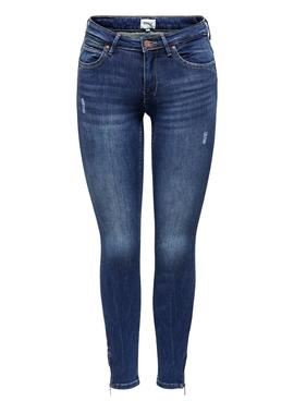Pantalón Only Kendell Life Azul para Mujer