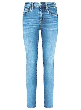 Pantalón Vaquero Pepe Jeans Zoe Azul Para Mujer