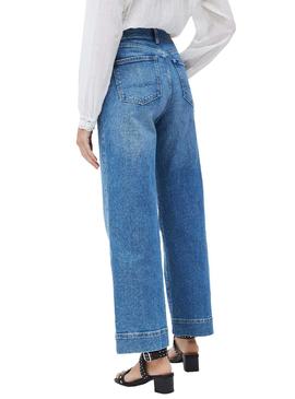 Pantalon Vaquero Pepe Jeans Luna Azul Para Mujer