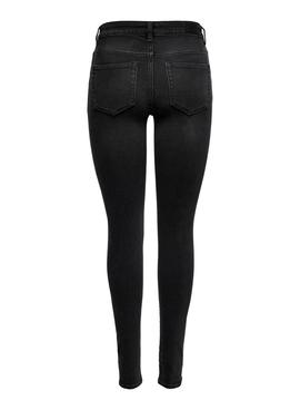 Pantalón Vaquero Only Anne Life Negro Para Mujer