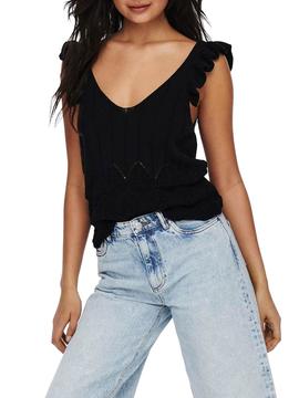 Top Only Astrid Negro Para Mujer
