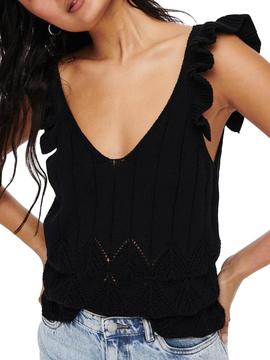 Top Only Astrid Negro Para Mujer