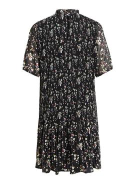 Vestido Vila Viblossoms Negro para Mujer