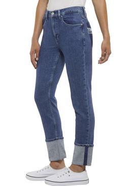 Pantalon Vaquero Tommy Jeans Izzy Logo Mujer