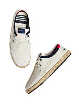 Alpargatas Pepe Jeans Tourist Blanco Hombre