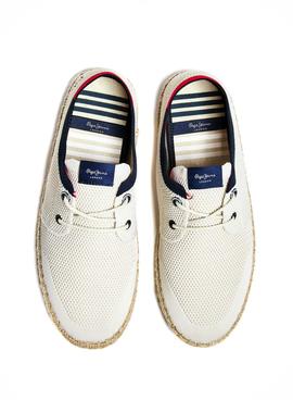 Alpargatas Pepe Jeans Tourist Blanco Hombre