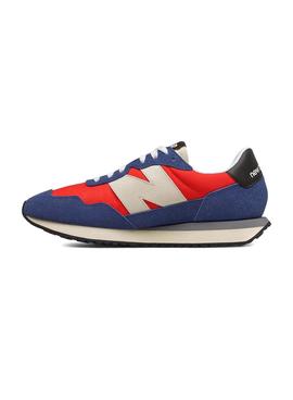 Zapatillas New Balance 237 Rojo Para Hombre