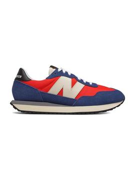 Zapatillas New Balance 237 Rojo Para Hombre