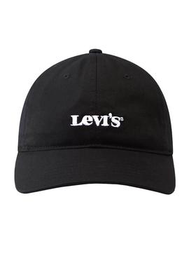 Gorra Levis Vintage Modern Negra Mujer y Hombre