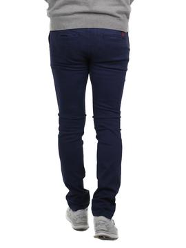 Pantalón Chino El Pulpo Satén Marino Para Hombre