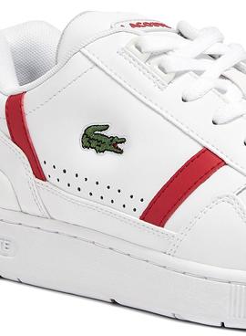 Zapatillas Lacoste T-Clip Blanco Para Hombre