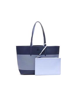 Bolso Lacoste Shopping Reversible Azul
