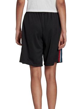 Bermuda Adidas Primeblue Negro Para Mujer