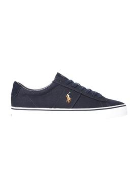 Zapatillas Polo Ralph Lauren Canvas Marino Hombre