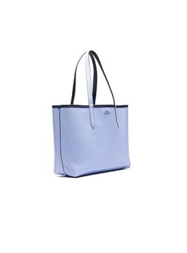 Bolso Lacoste Shopping Reversible Azul