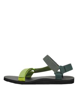 Sandalias Teva Original Universal Verde Hombre