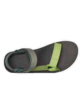 Sandalias Teva Original Universal Verde Hombre