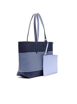Bolso Lacoste Shopping Reversible Azul