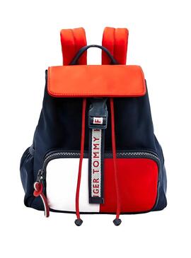 Mochila Tommy Hilfiger Corporate Marino Para Niña