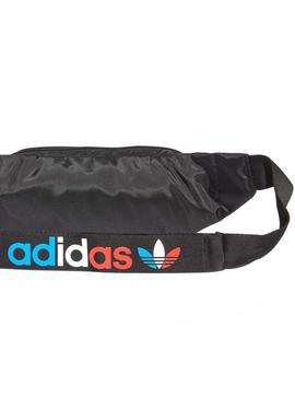 Riñonera Adidas Tricolor Negro Para Niño y Niña