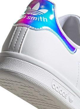 Zapatillas Adidas Stan Smith Blanco Para Niña