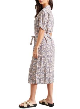 Vestido Superdry Printed Blanco Para Mujer