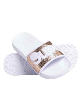 Chanclas Superdry Eva Blanco Para Mujer