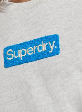 Camiseta Superdry Workwear Gris Para Hombre