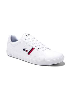 Zapatillas Lacoste Europa Tri Blanco Para Hombre