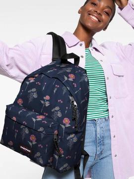 Mochila EastPak Padded Pak R Azul Floral Unisex