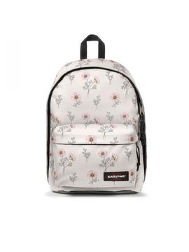 Mochila EastPak Of Office Blanco Floral Unisex