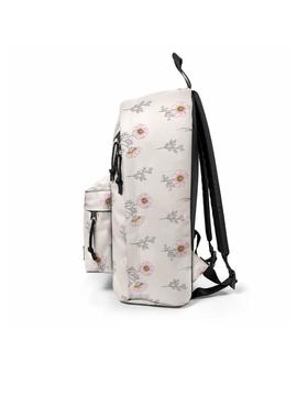 Mochila EastPak Out Of Office Blanco Floral Unisex