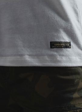 Camiseta Superdry Military Blanco Para Mujer