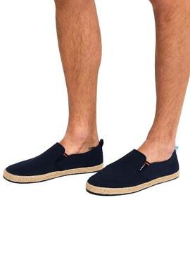 Alpargatas Superdry Hybrid Azul Marino para Hombre