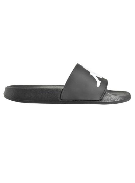 lineal Allí lago Chanclas Kappa Caius Negro Para Hombre y Mujer