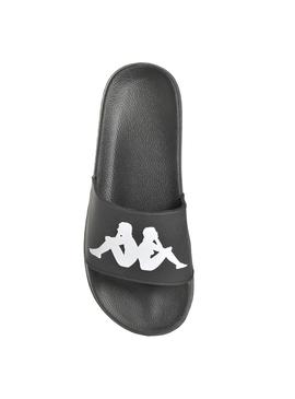 Chanclas Kappa Caius Negro Para Hombre y Mujer