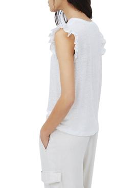 Camiseta Pepe Jeans Daisy Blanco Para Mujer