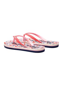 Chanclas Pepe Jeans Beach Rojo Niño y Niña